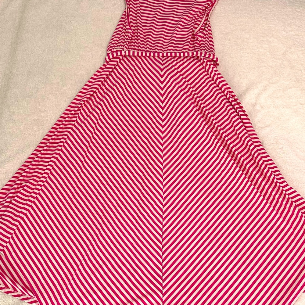 2 (Two) Ingrid & Isabel Maternity Women's Sleeveless Striped Midi Dresses Medium - Picture 10 of 10